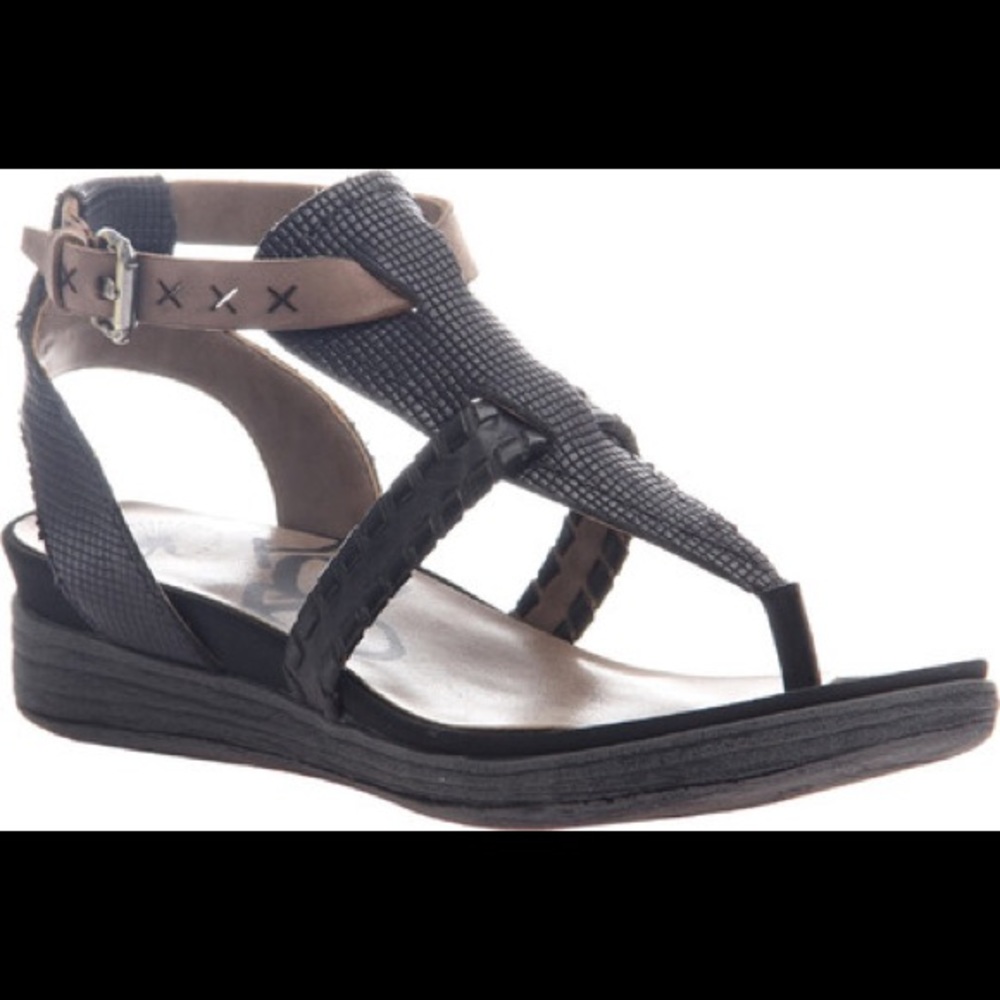 OTBT Celestial Black Sandals